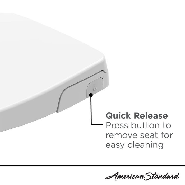 American Standard AquaWash Toilet Elongated Bidet Seat & Reviews Wayfair